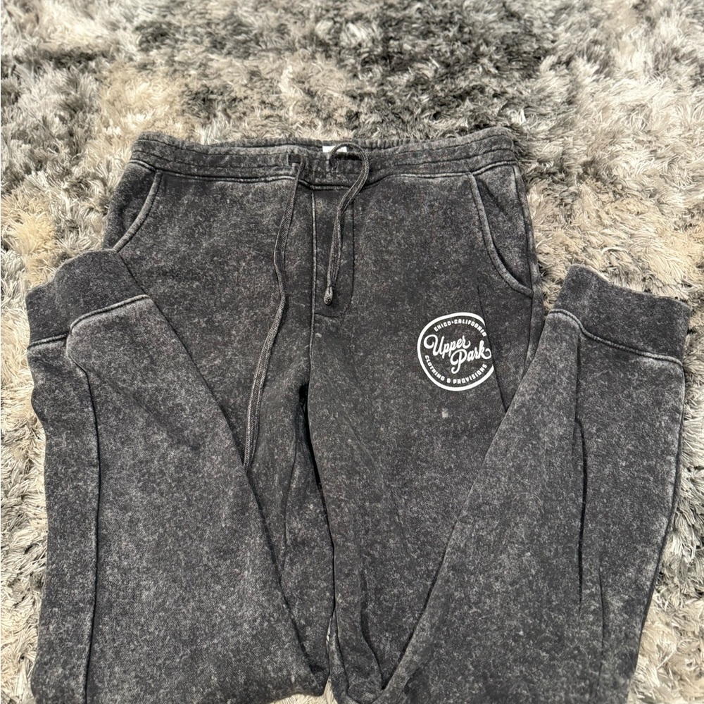 Black Joggers with Logo